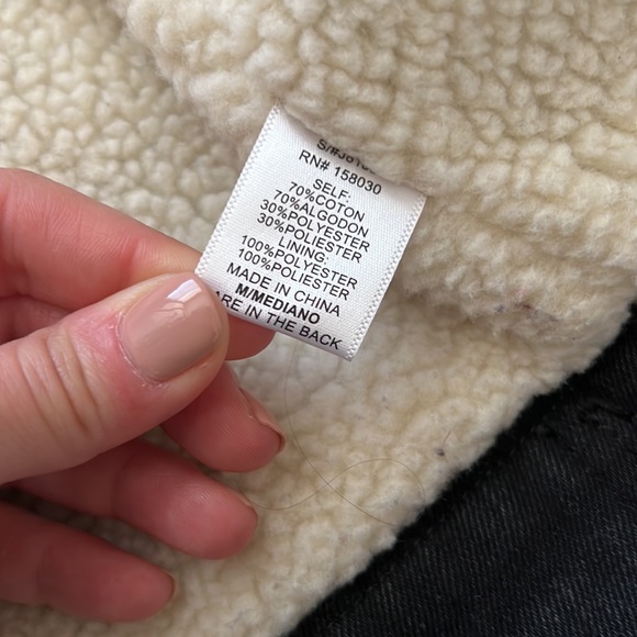 Love Tree Denim and Fleece Jacket - Picture 6 of 6